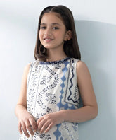 2 Piece - Embroidered Cambric Suit (KID)