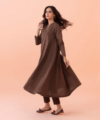 2 Piece - Solid Cotton Suit