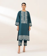 Block Printed Khaddar Shirt