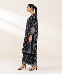 Block Printed Khaddar Shirt