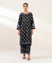 Block Printed Khaddar Shirt