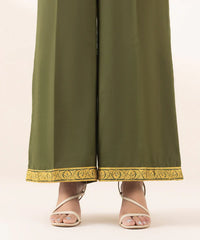 2 Piece - Embellished Silk Suit