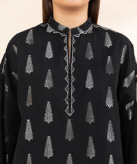 3 Piece - Embroidered Jacquard Suit