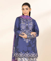 3 Piece - Embroidered Lawn Suit