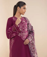 3 Piece - Embroidered Lawn Suit