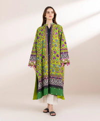 Embroidered Front-open Jacket