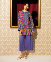 Embroidered Light Khaddar Shirt