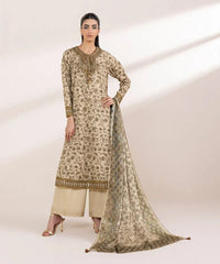 Embroidered Cotton Satin Shirt