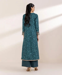 Embroidered Cotton Satin Shirt