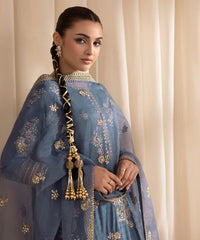 3 Piece - Embroidered Dobby Suit