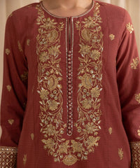 Embroidered Dobby Shirt