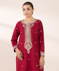 Embroidered Dobby Shirt