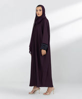 Hand Embellished Abaya Set