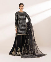 3 Piece - Embroidered Masoori Suit