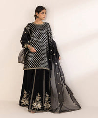 3 Piece - Embroidered Masoori Suit