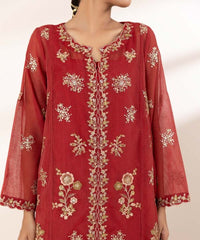 3 Piece - Embroidered Karandi Suit