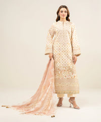 3 Piece - Embroidered Lawn Suit