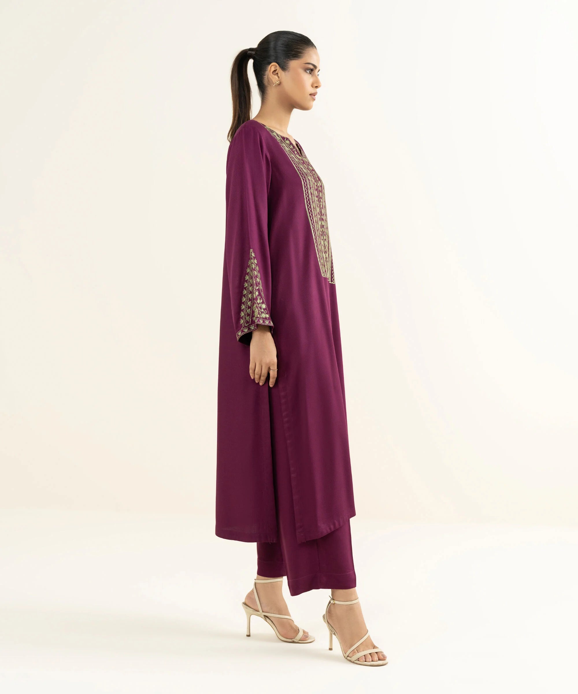 Embroidered Bedford Suit