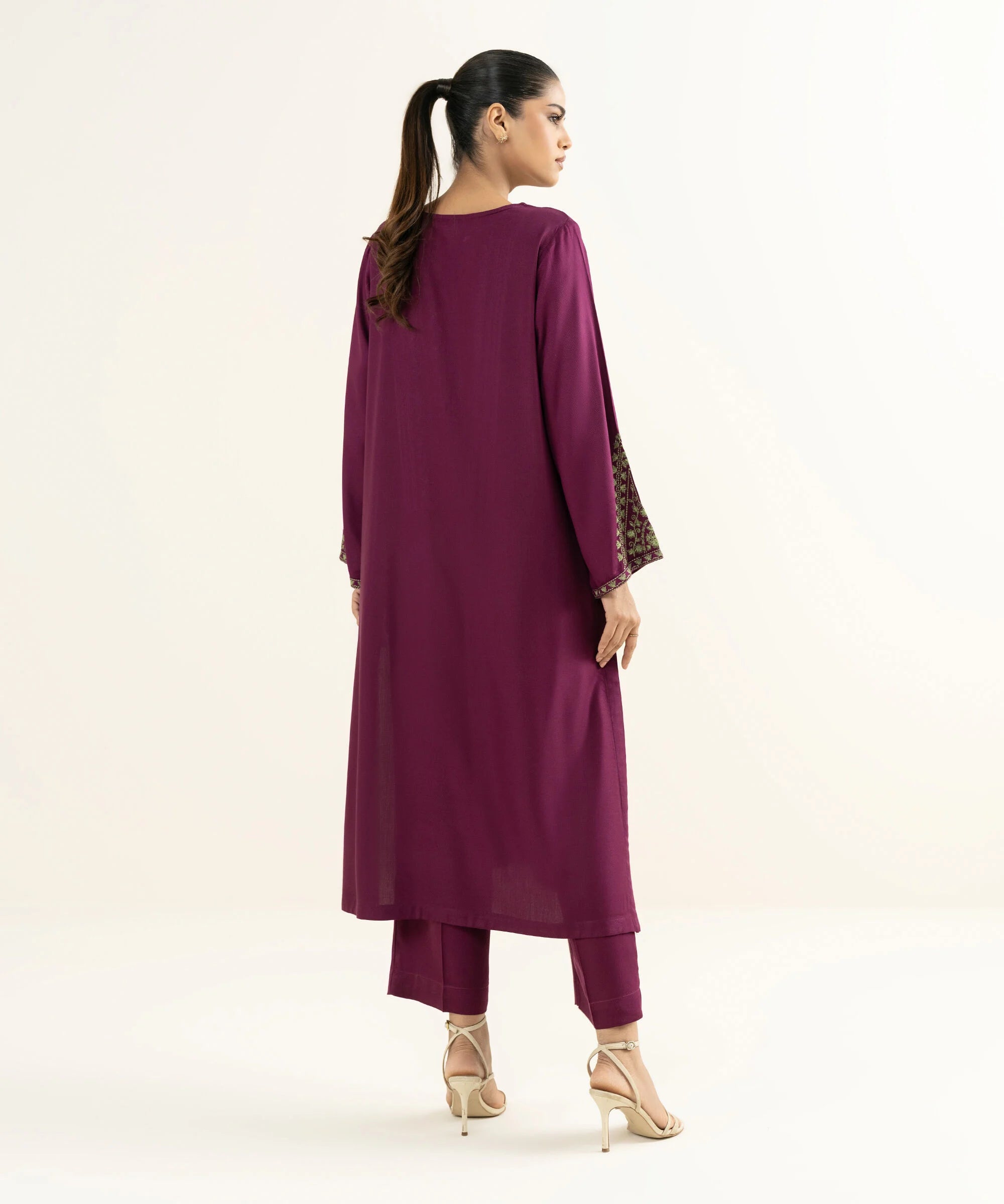 Embroidered Bedford Suit