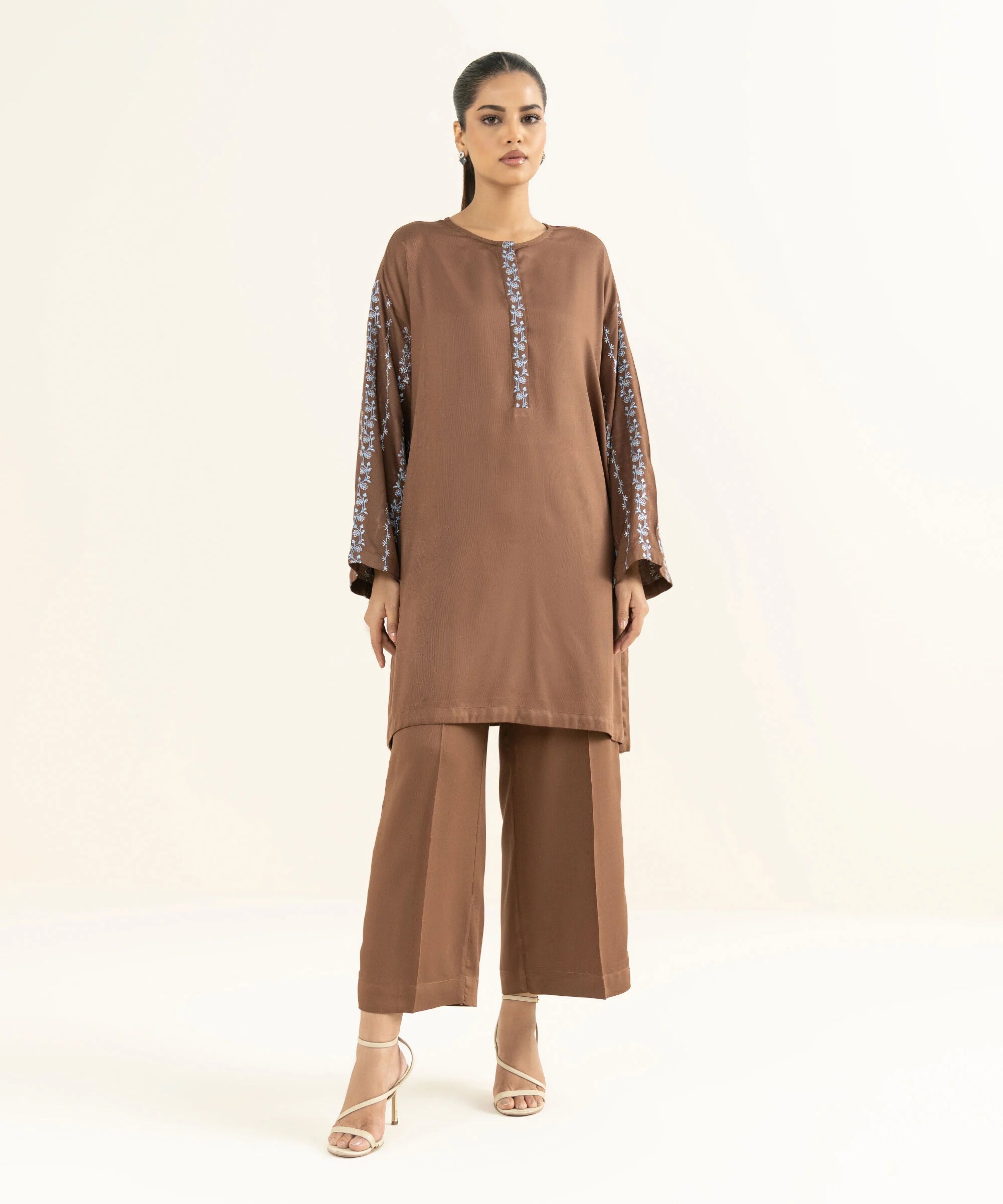 Embroidered Bedford Suit