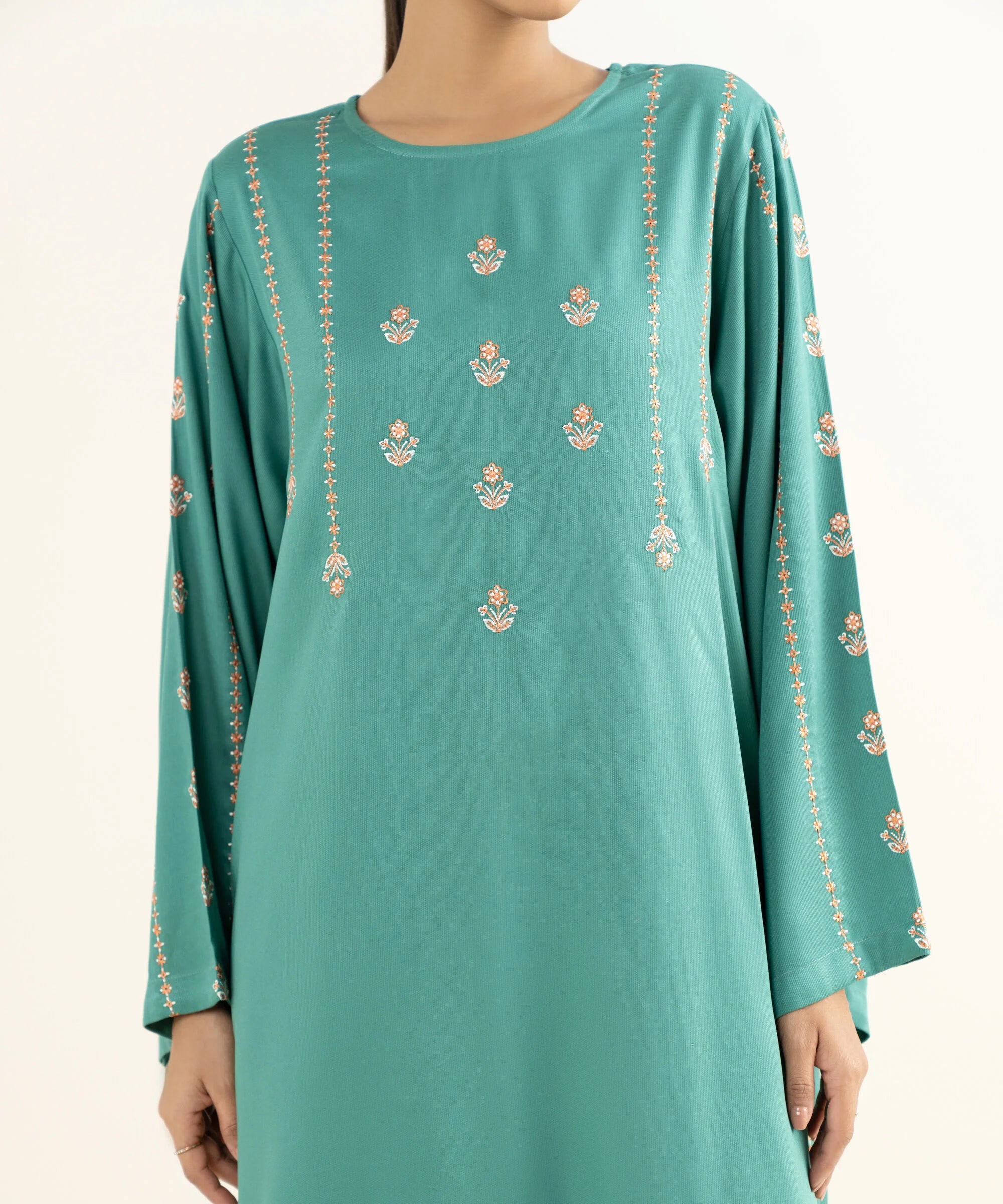 Embroidered Bedford Suit