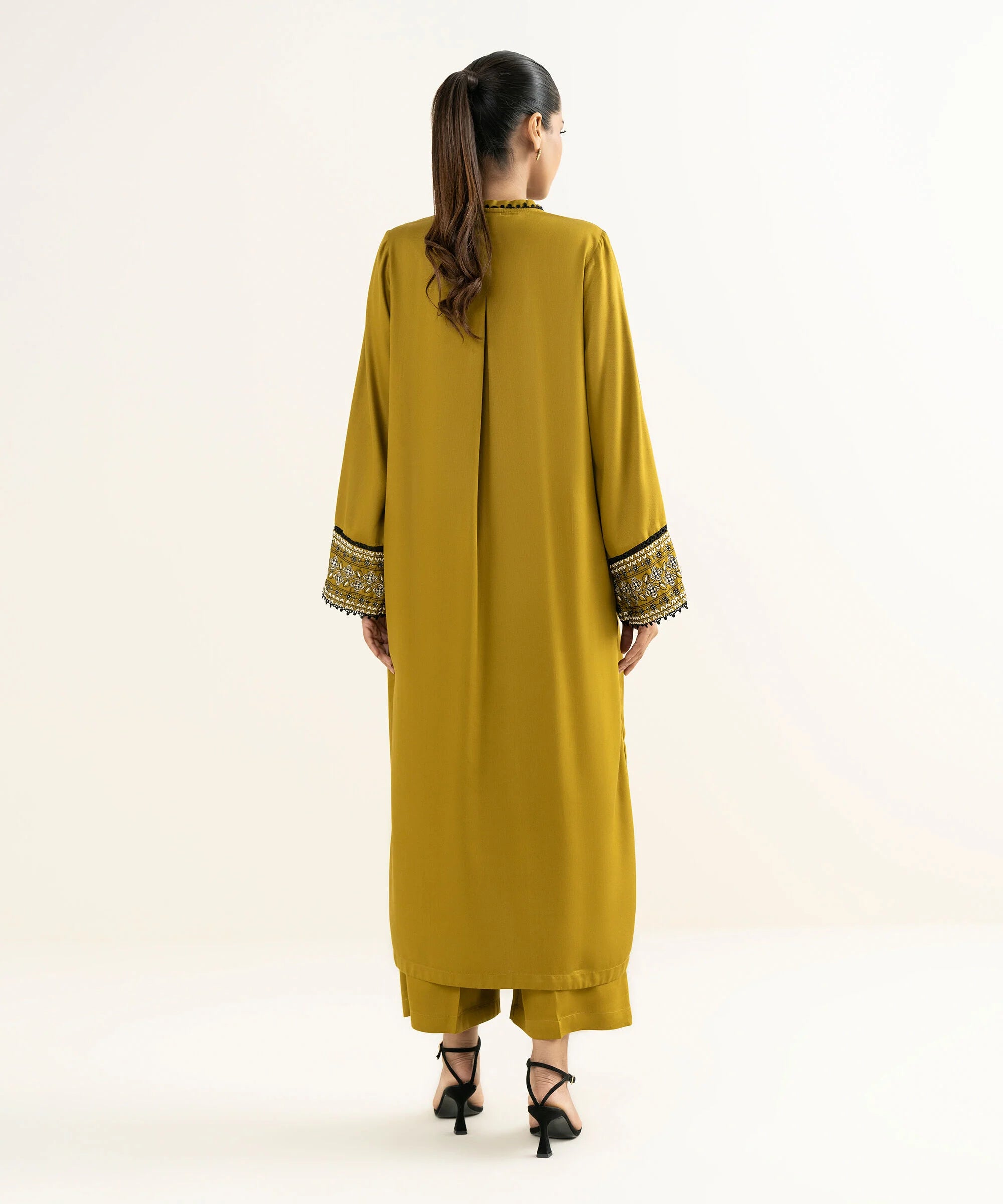 Embroidered Bedford Suit