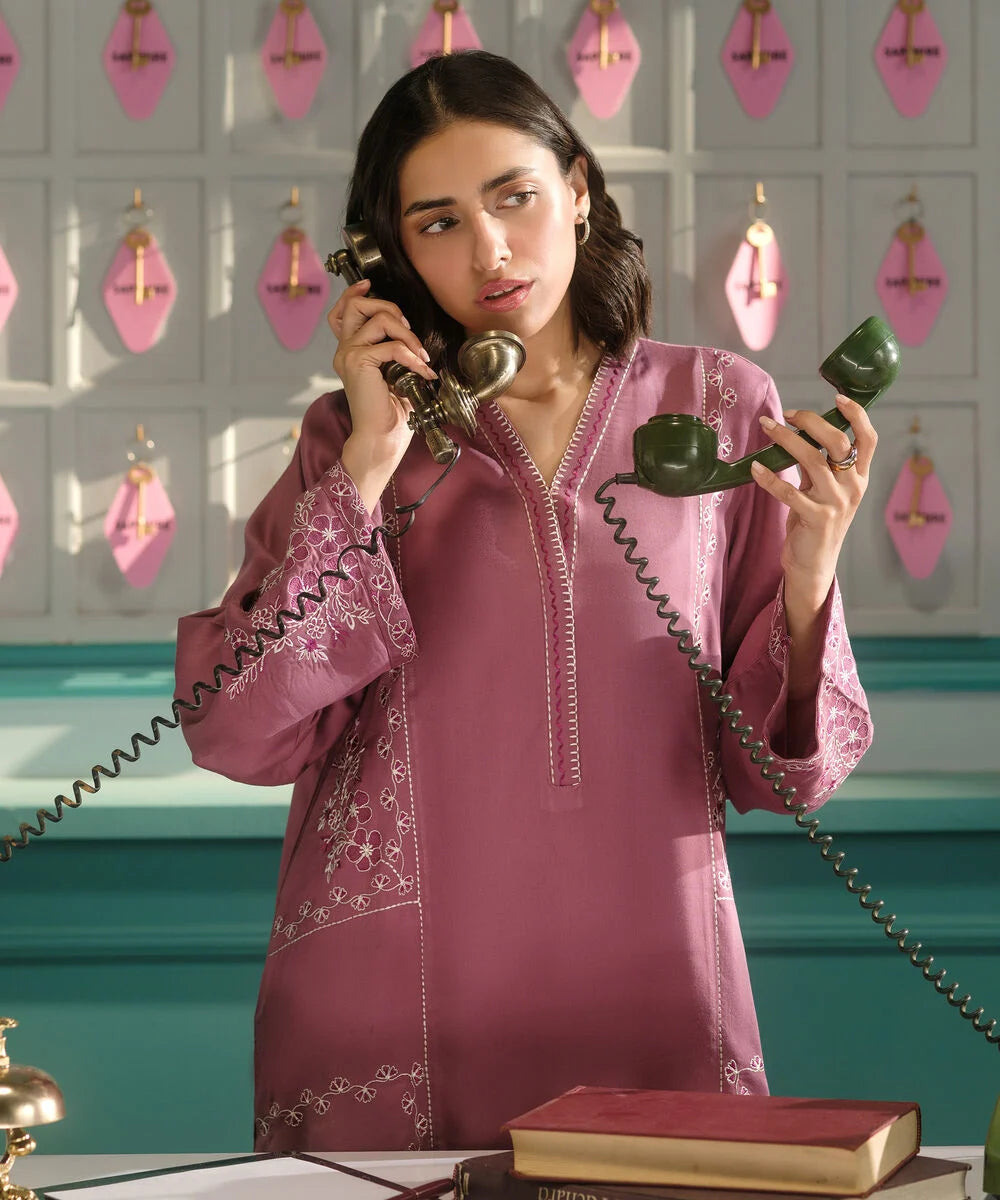 Embroidered Bedford Suit