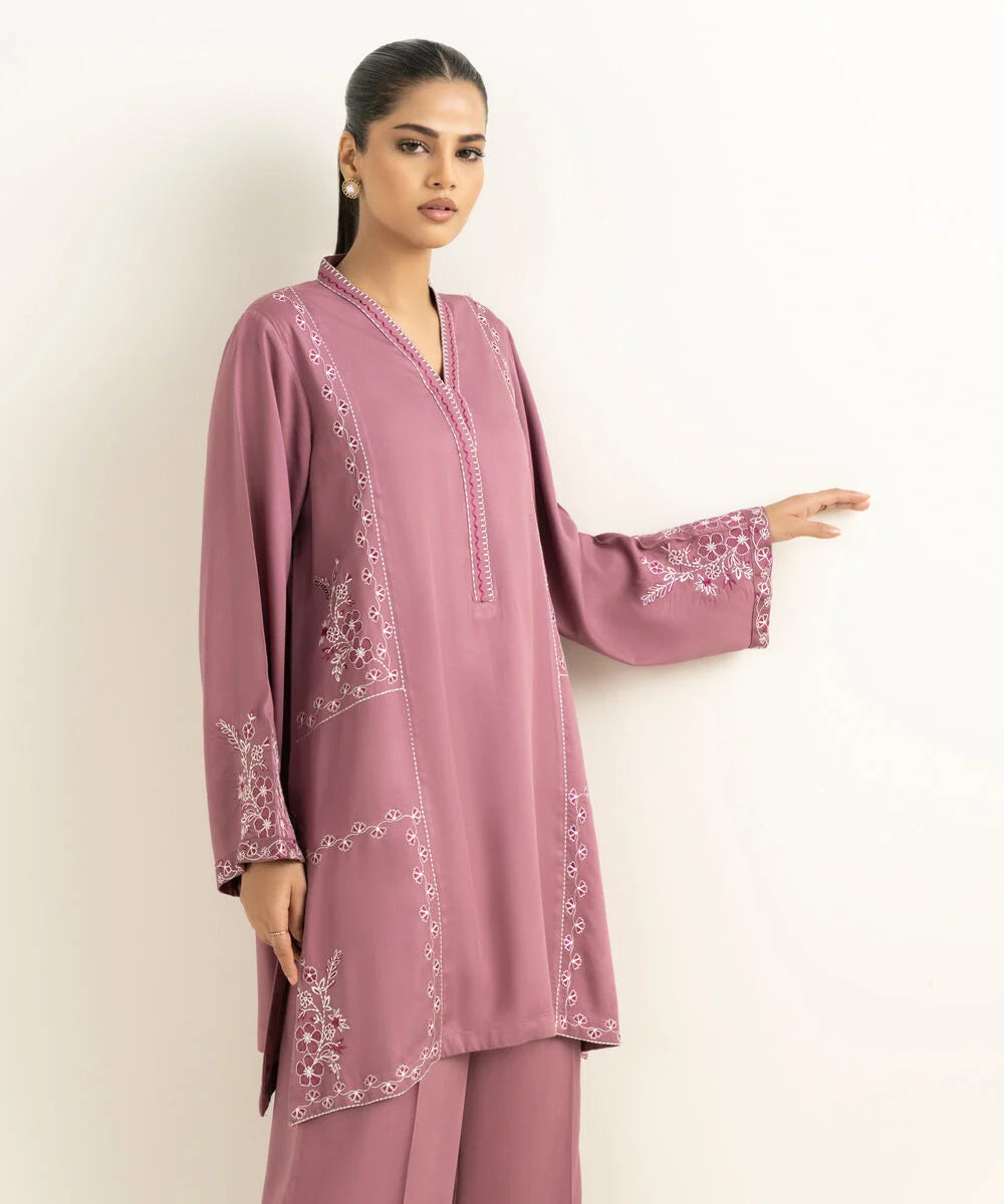 Embroidered Bedford Suit