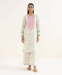 Embroidered Light Khaddar Shirt