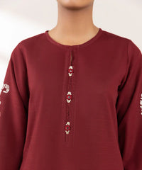 Block Printed Khaddar Shirt