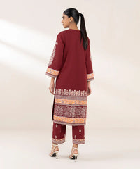 Block Printed Khaddar Shirt