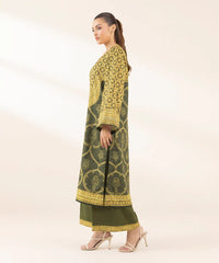 2 Piece - Embellished Silk Suit