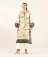 2 Piece - Embellished Silk Suit