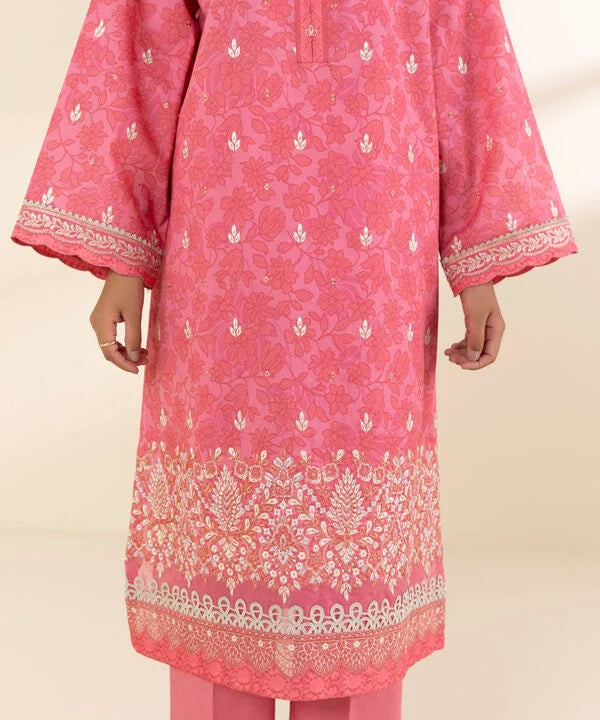 2 Piece - Embroidered Lawn Suit