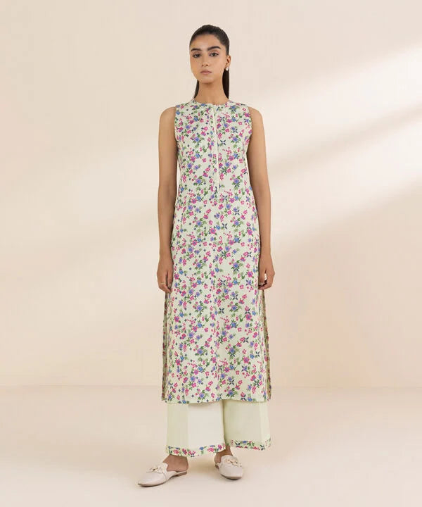 2 Piece - Printed Lawn Suit