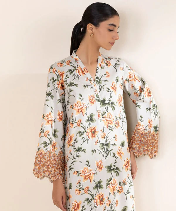 2 Piece - Embroidered Lawn Suit