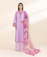 3 Piece - Embroidered Lawn Suit