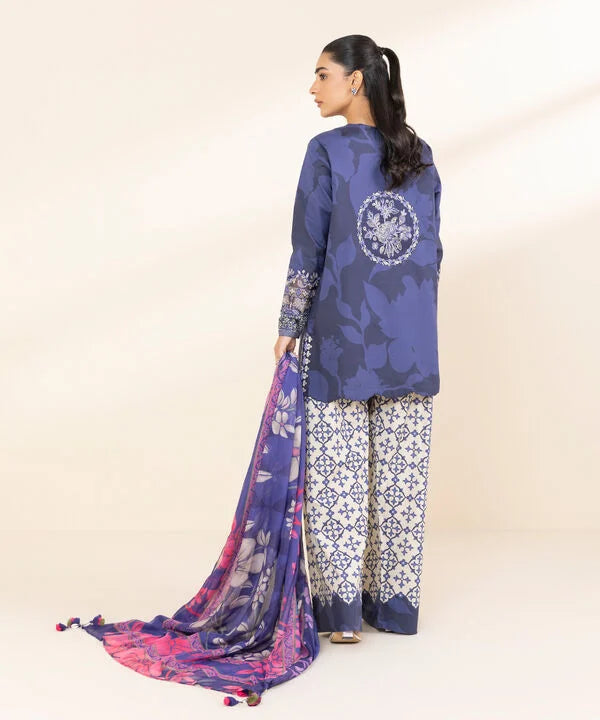 3 Piece - Embroidered Lawn Suit