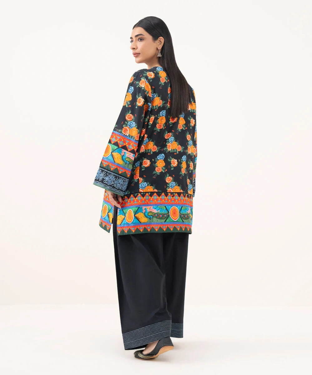 Embroidered Light Khaddar Shirt