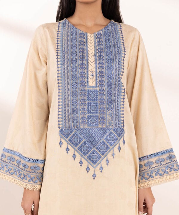 Embroidered Jacquard Shirt