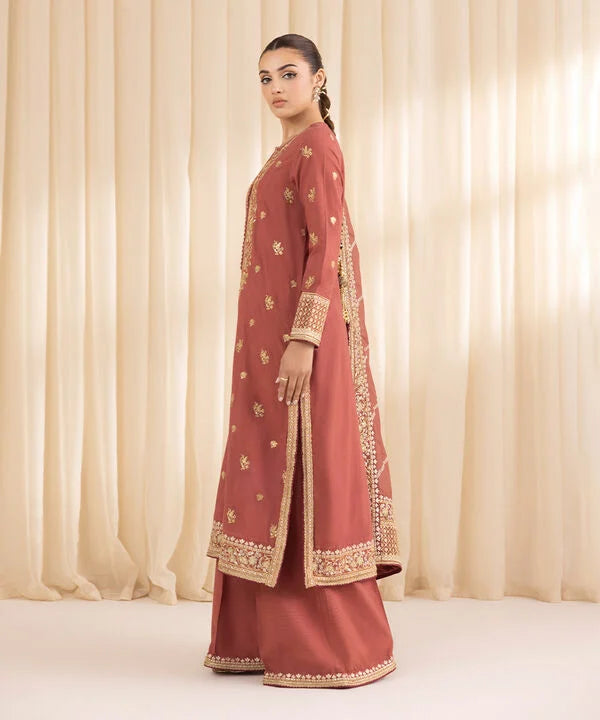 Embroidered Dobby Shirt