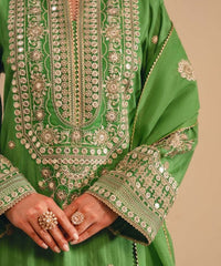 Embroidered Dobby Shirt