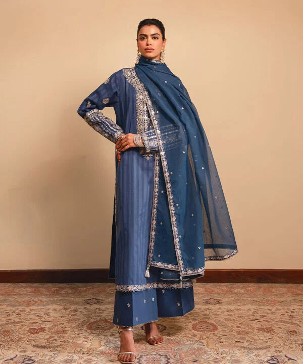 Embroidered Dobby Shirt