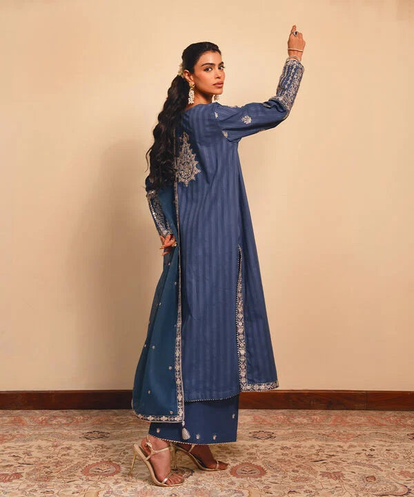 Embroidered Dobby Shirt