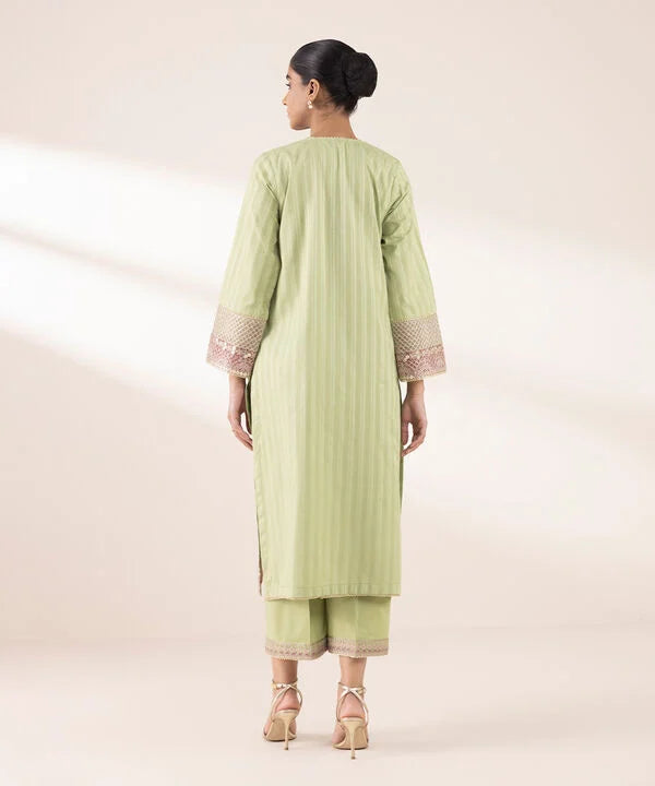 Embroidered Dobby Shirt