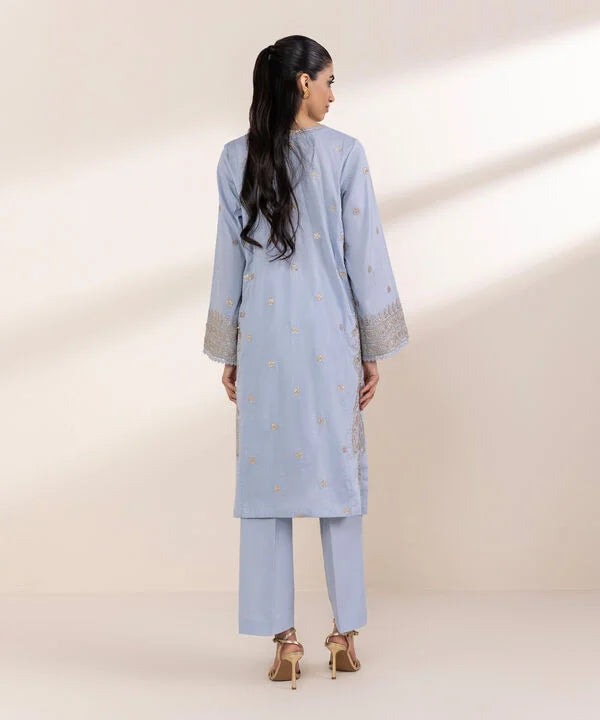 Embroidered Dobby Shirt