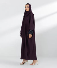 Hand Embellished Abaya Set