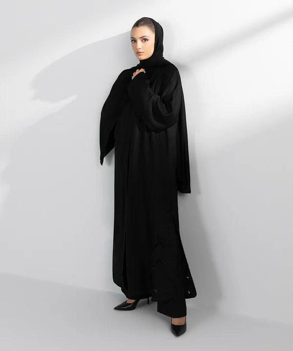 Embroidered Abaya Set