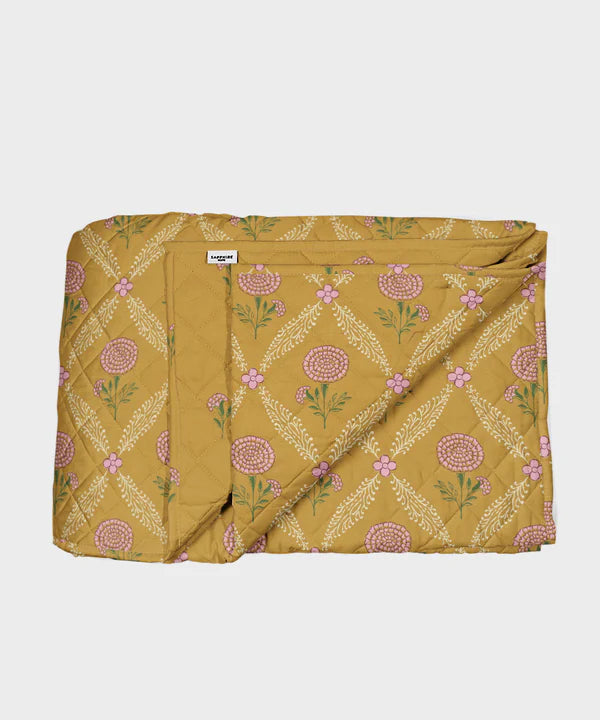 Marigold Lattice - Bed Spread