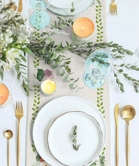 Floral Meringue - Table Runner